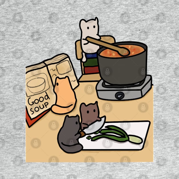 good soup cats by Ariannakitana